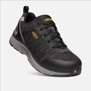 KEEN Sparta Black/Grey Flannel Safety Shoes